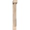 Ekena Millwork Traditional Block Smooth Bracket w/ Offset Brace, Douglas Fir, 5 1/2"W x 34"D x 42"H BKT0604X34X42TRA05SDF - alternate 4